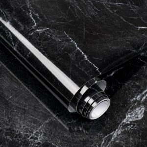 A roll of Marble Wallpaper 15.7in*118in and A roll of Wood Wallpaper 15.7in*118in